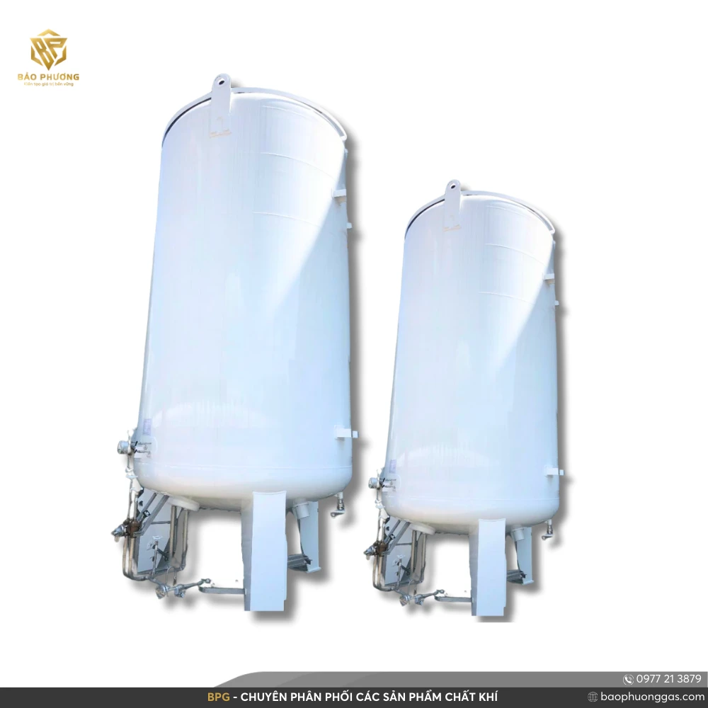 Bồn 5m3(1.6Mpa) chứa Nito lỏng