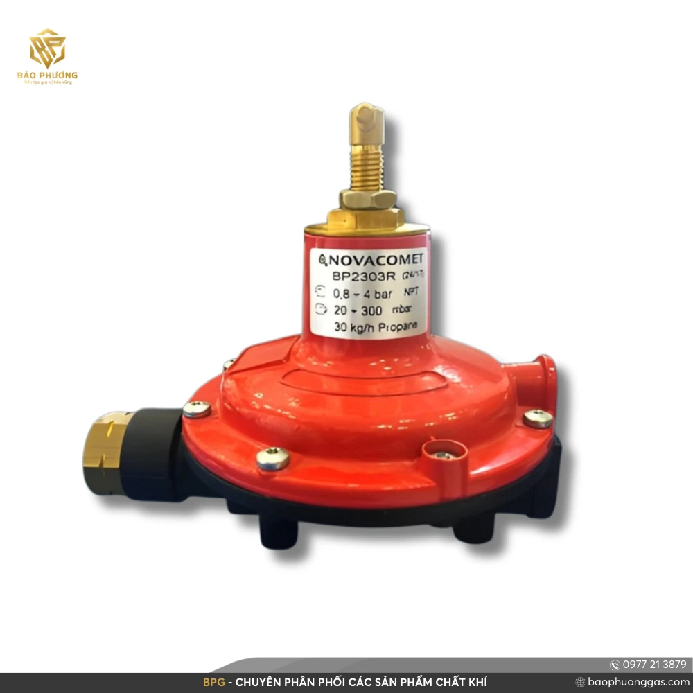 Van điều áp LPG, cấp II, NOVACOMET